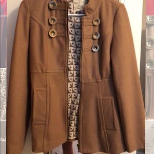 Brown wool women’s coat